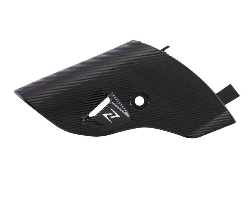 Gabelverkleidung ZELIONI für Vespa Primavera/​Sprint/Elettrica 50-150ccm, schwarz matt eloxiert