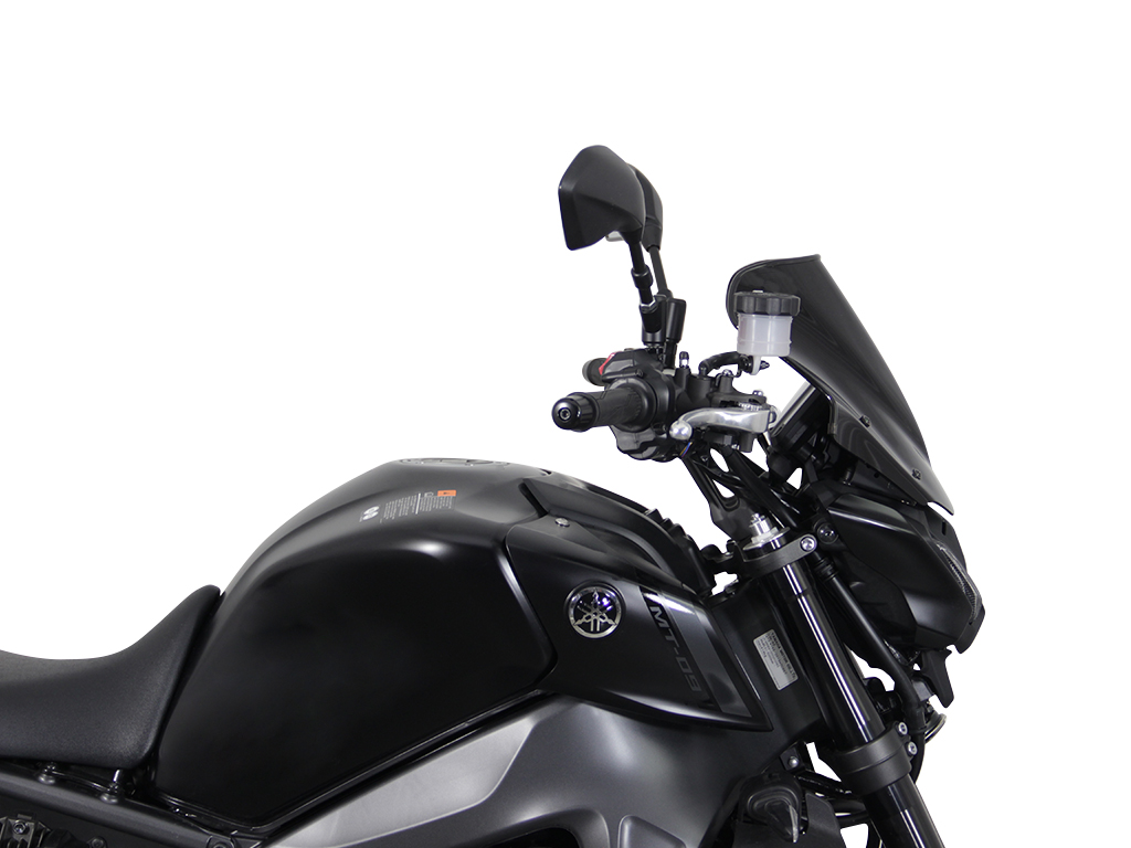 MRA Racingscheibe schwarz "NRN" für MT-09 /SP 2021-2023