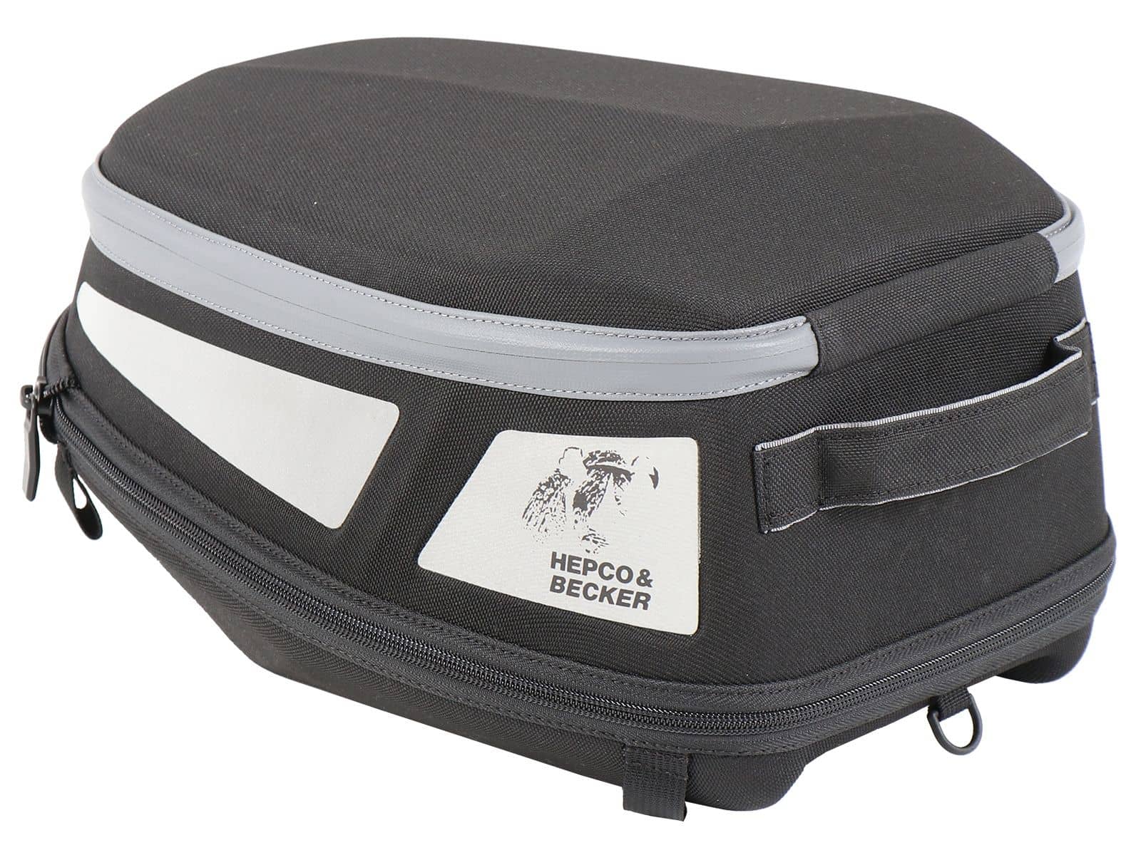 Royster Rearbag Sport Hecktasche schwarz/grau inkl. Basic Befestigung Hepco & Becker