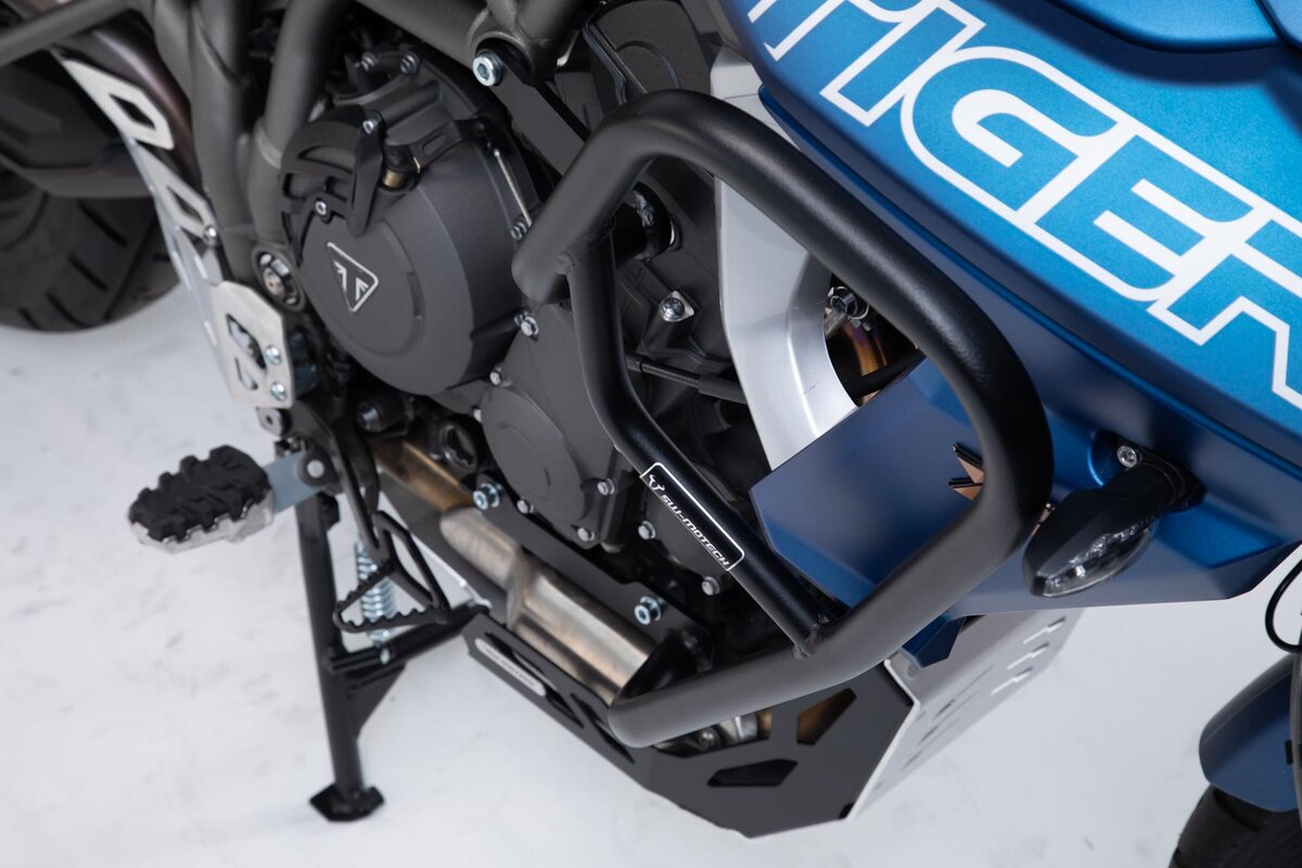 SW-Motech Sturzbügel für schwarz für Triumph Tiger 800 Modelle (15-)