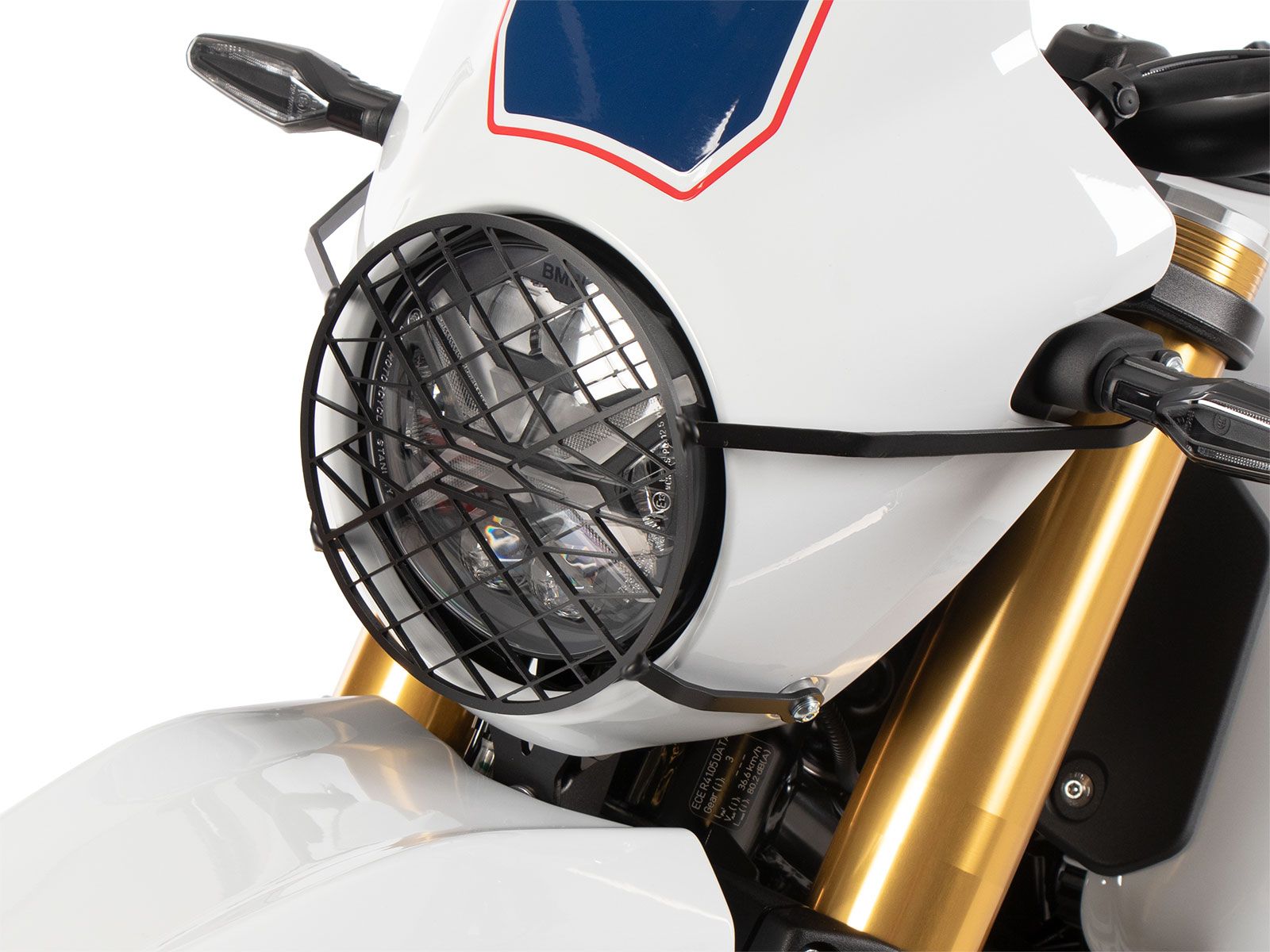 Lampenschutzgitter schwarz für BMW R 12 G/S (25-) Hepco & Becker