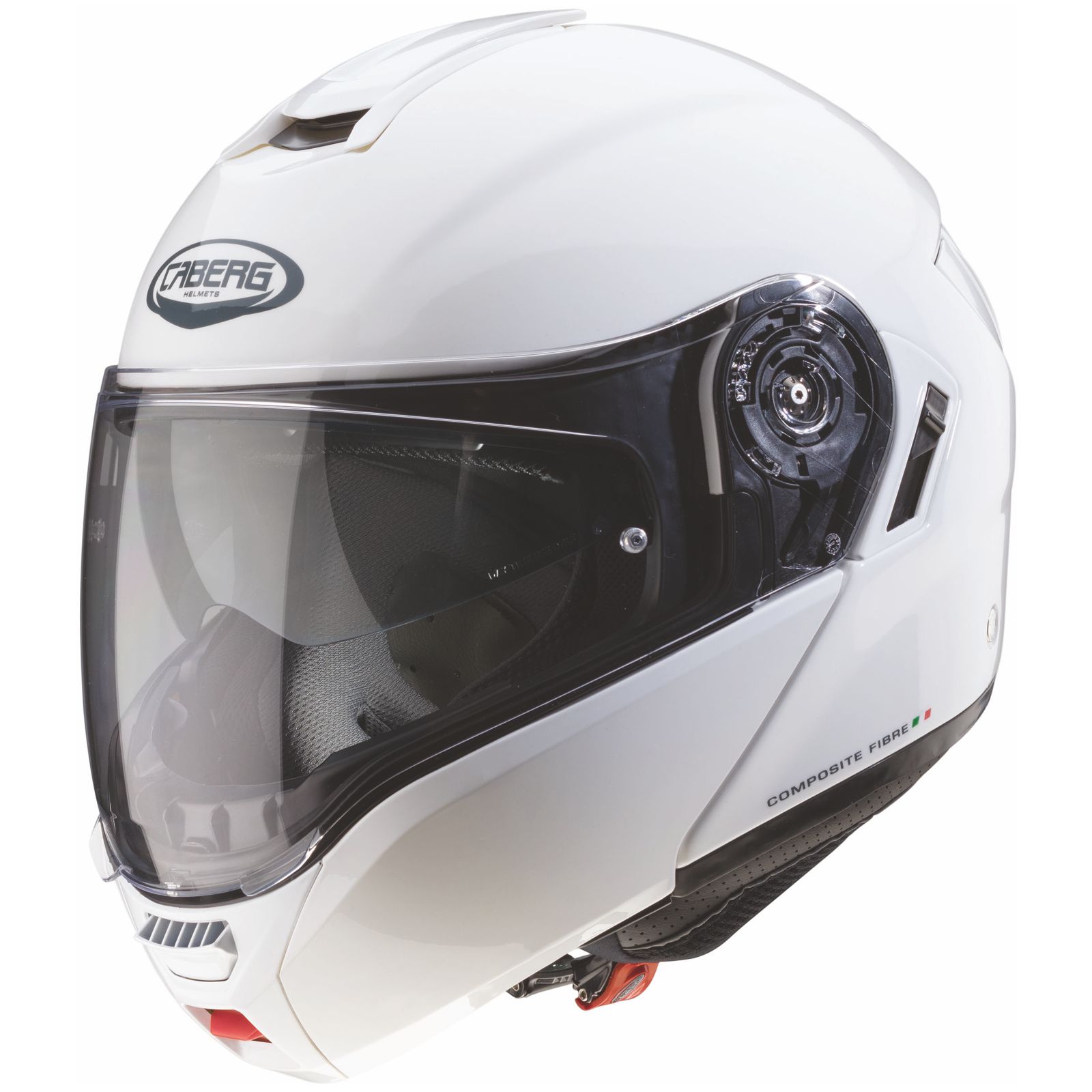 Caberg Helm Levo, weiß metallic