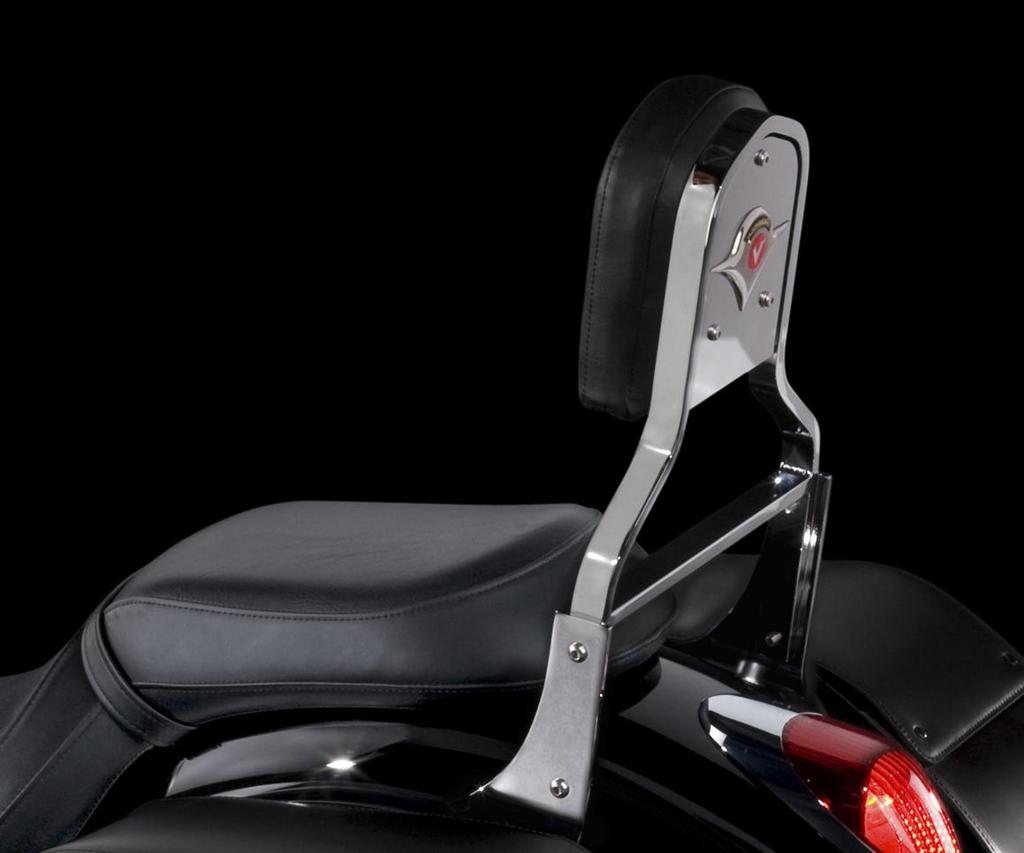 Rückenlehne inkl. Kissen & Emblem Vulcan900 Classic 2016 Original Kawasaki