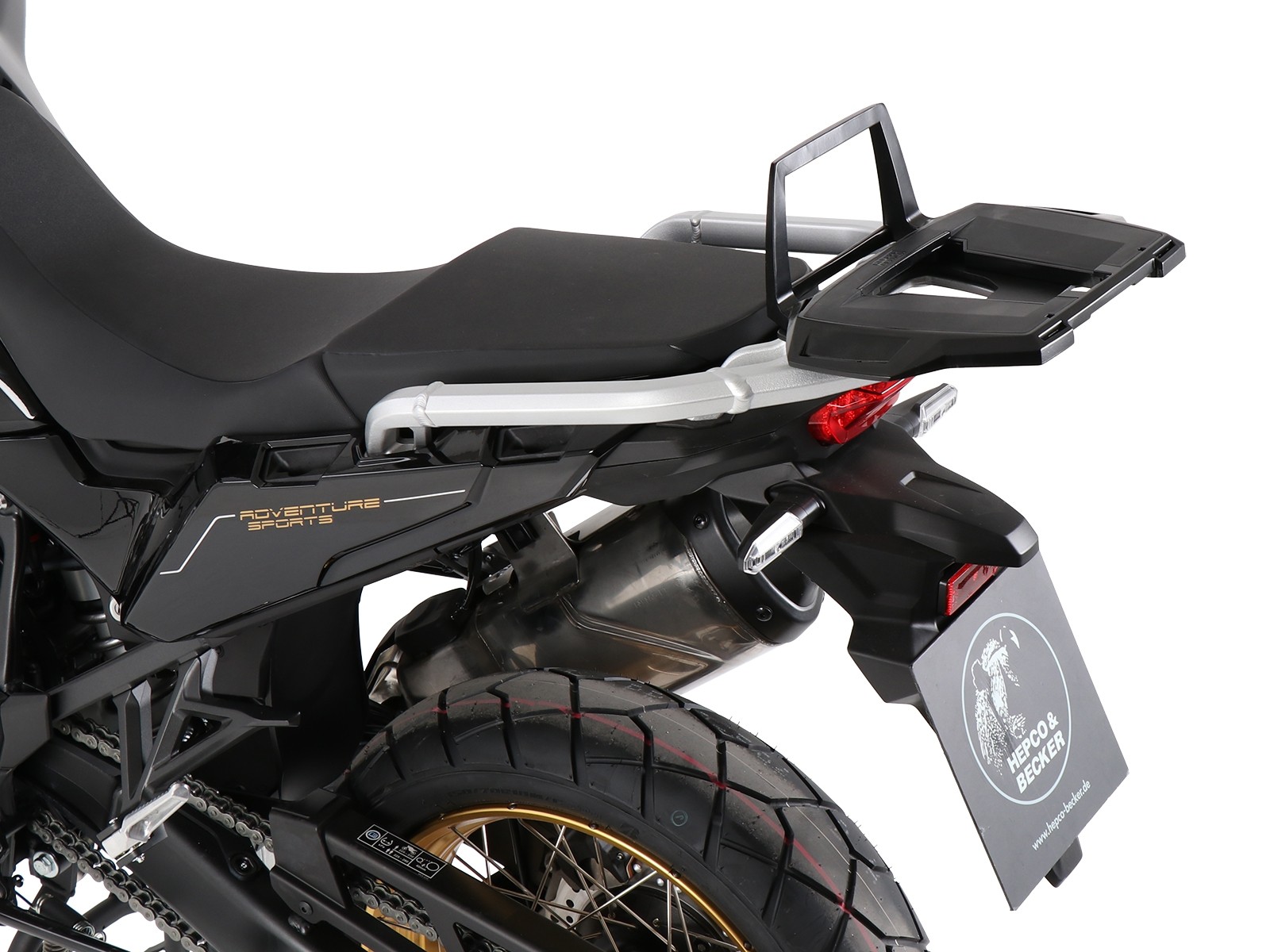 Alurack Topcase-Träger für Original-Gepäckbrücke Honda CRF1100L Africa Twin Adventure Sports (Bj.20-