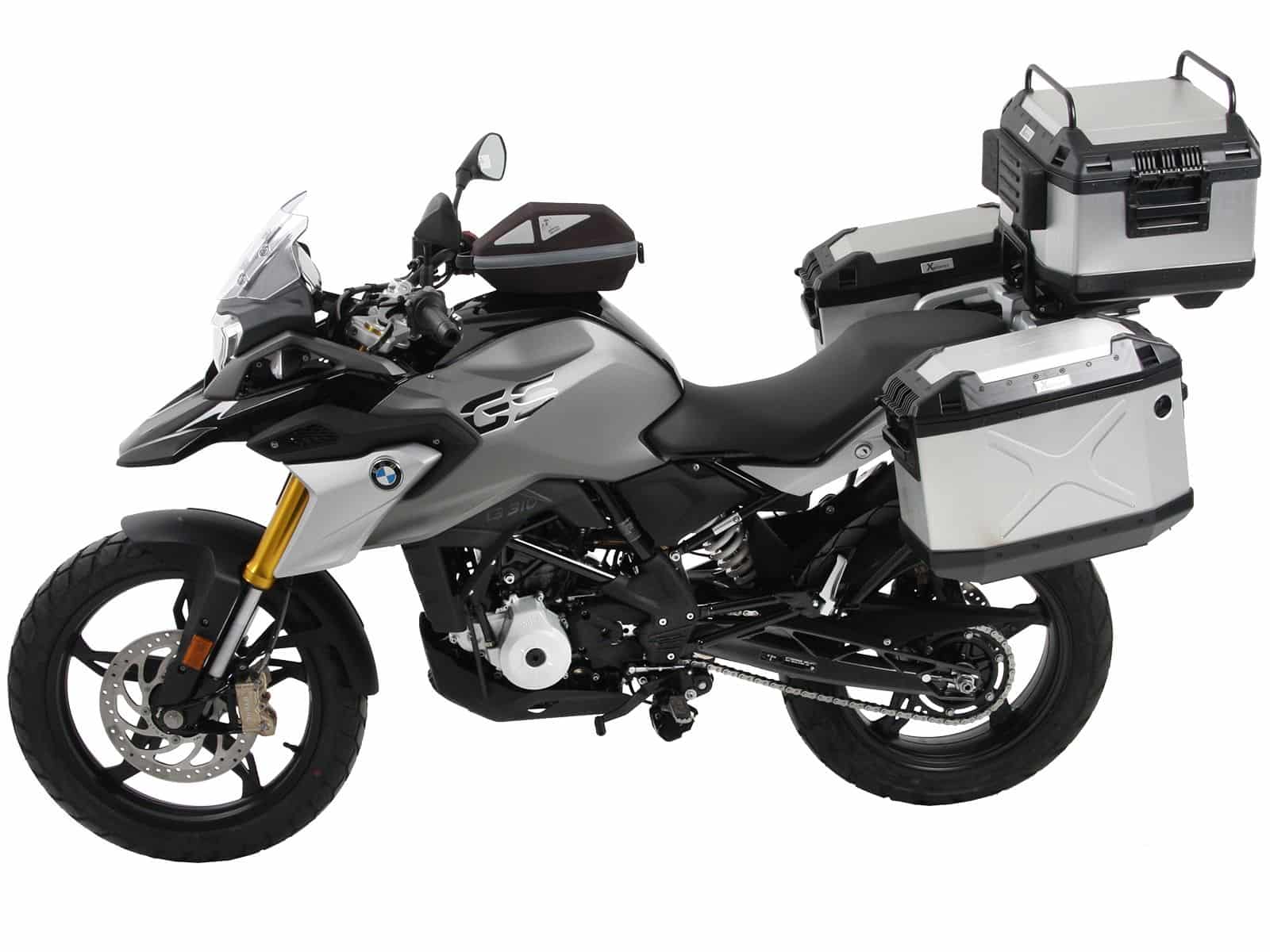 Seitenkofferträger festverschraubt schwarz für BMW G 310 GS (17-19) Hepco & Becker