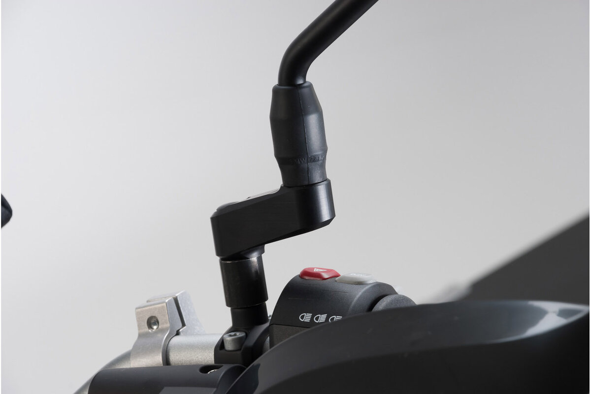 SW-Motech Spiegelverlängerung schwarz für BMW F 800 GS /Adventure