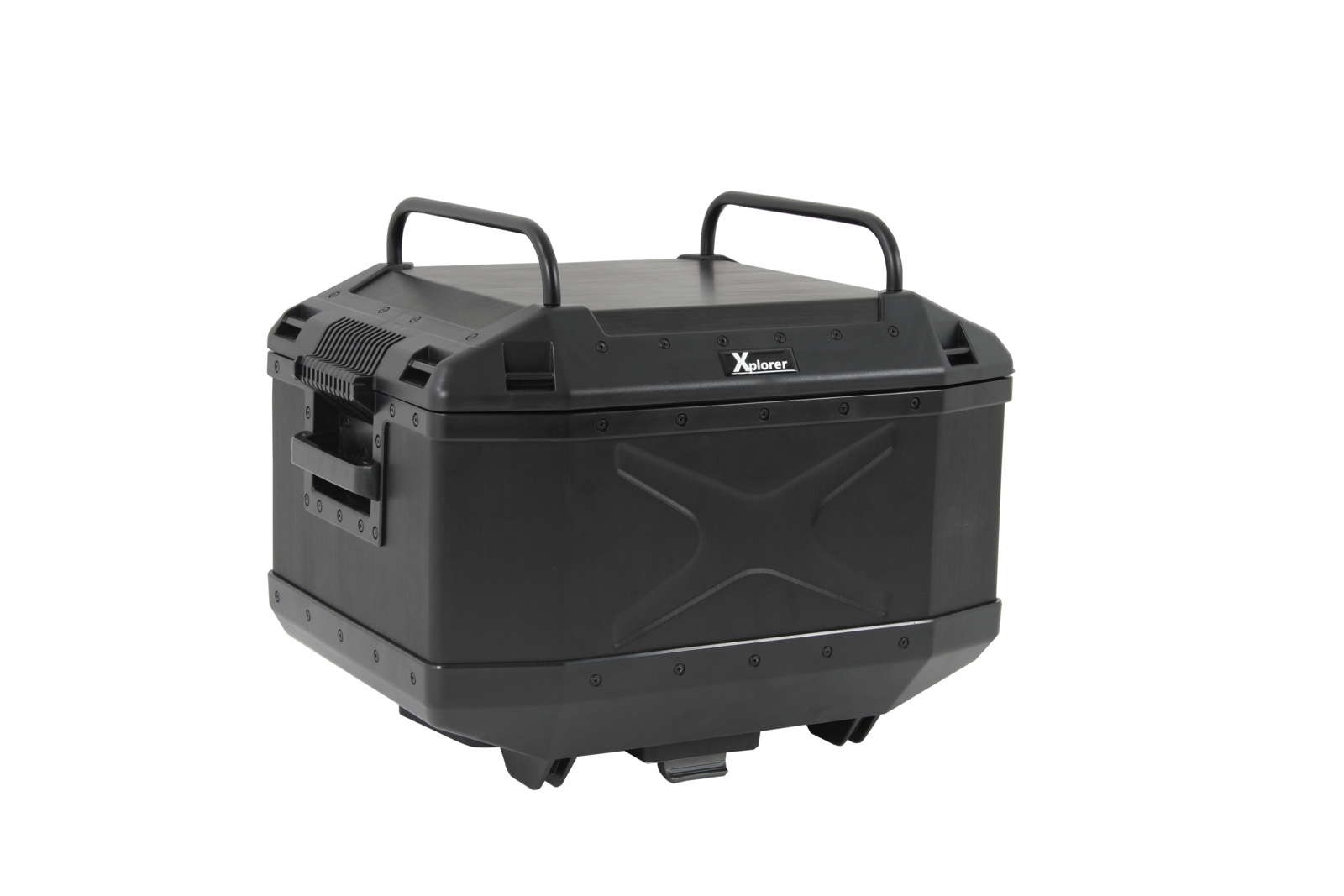 Reling schwarz für Xplorer Topcase 45 inkl. Befestigungsmaterial Hepco & Becker