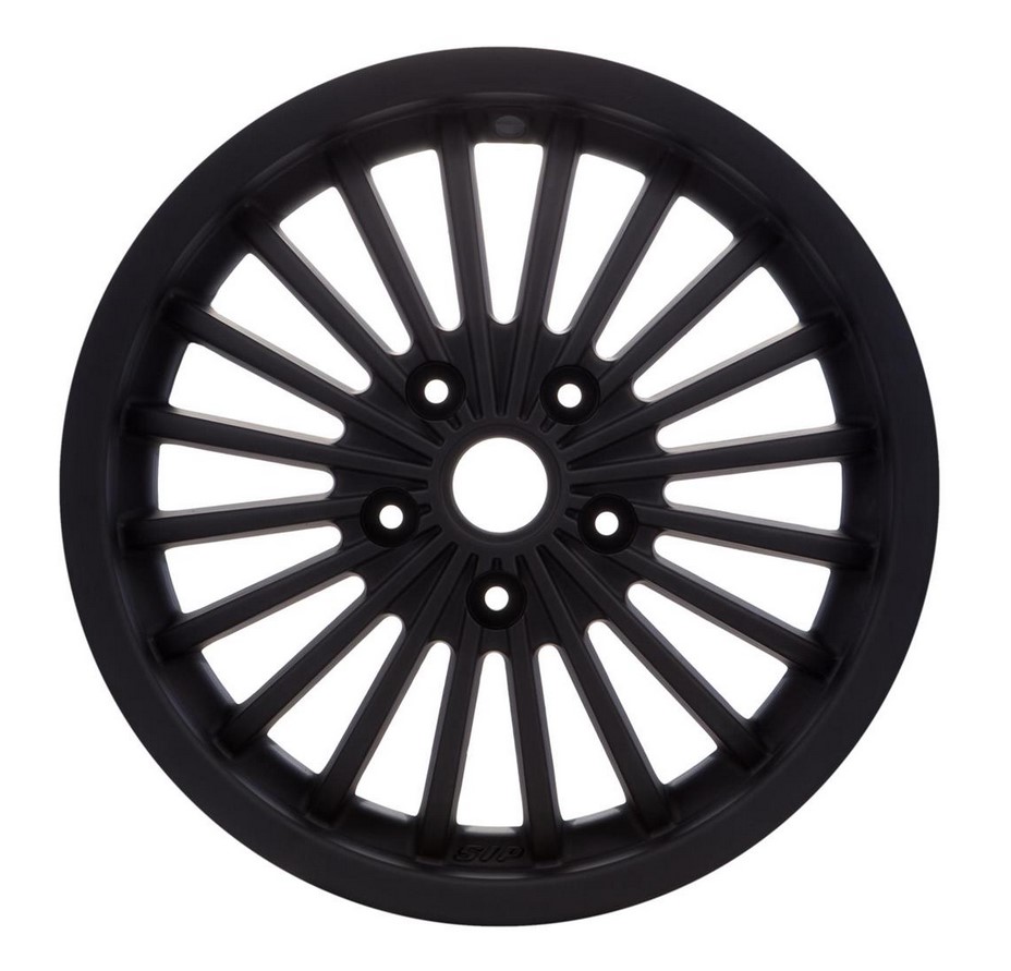 Felge vorne/hinten für Vespa GTS/​GTS Super/​GTV/​GT 60/​GT/​GT L 125-300ccm, schwarz matt