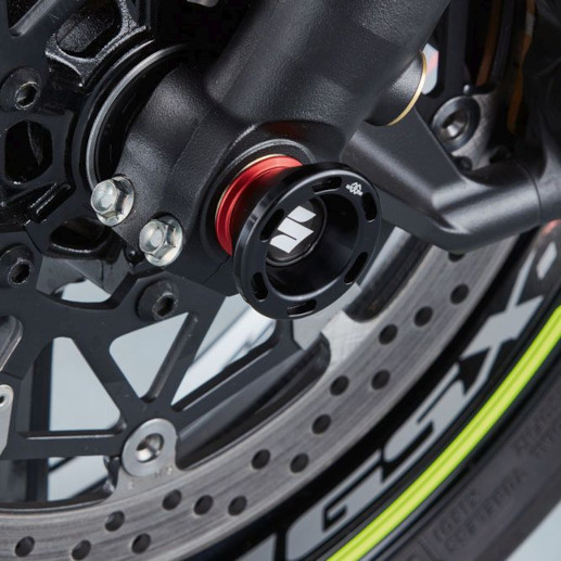 Vorderer Achsprotektor, Set für Suzuki GSX-R 1000 (17-20) Original