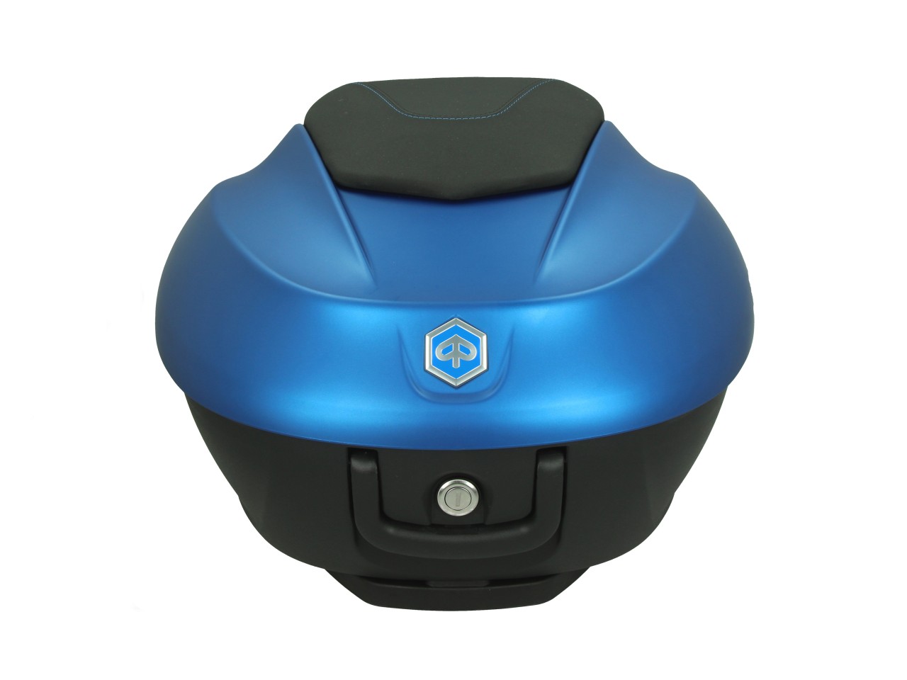 Top Case 36L für Piaggio Beverly HPE 310/400 (25-) mit lackiertem Deckel - blau matt 297/A