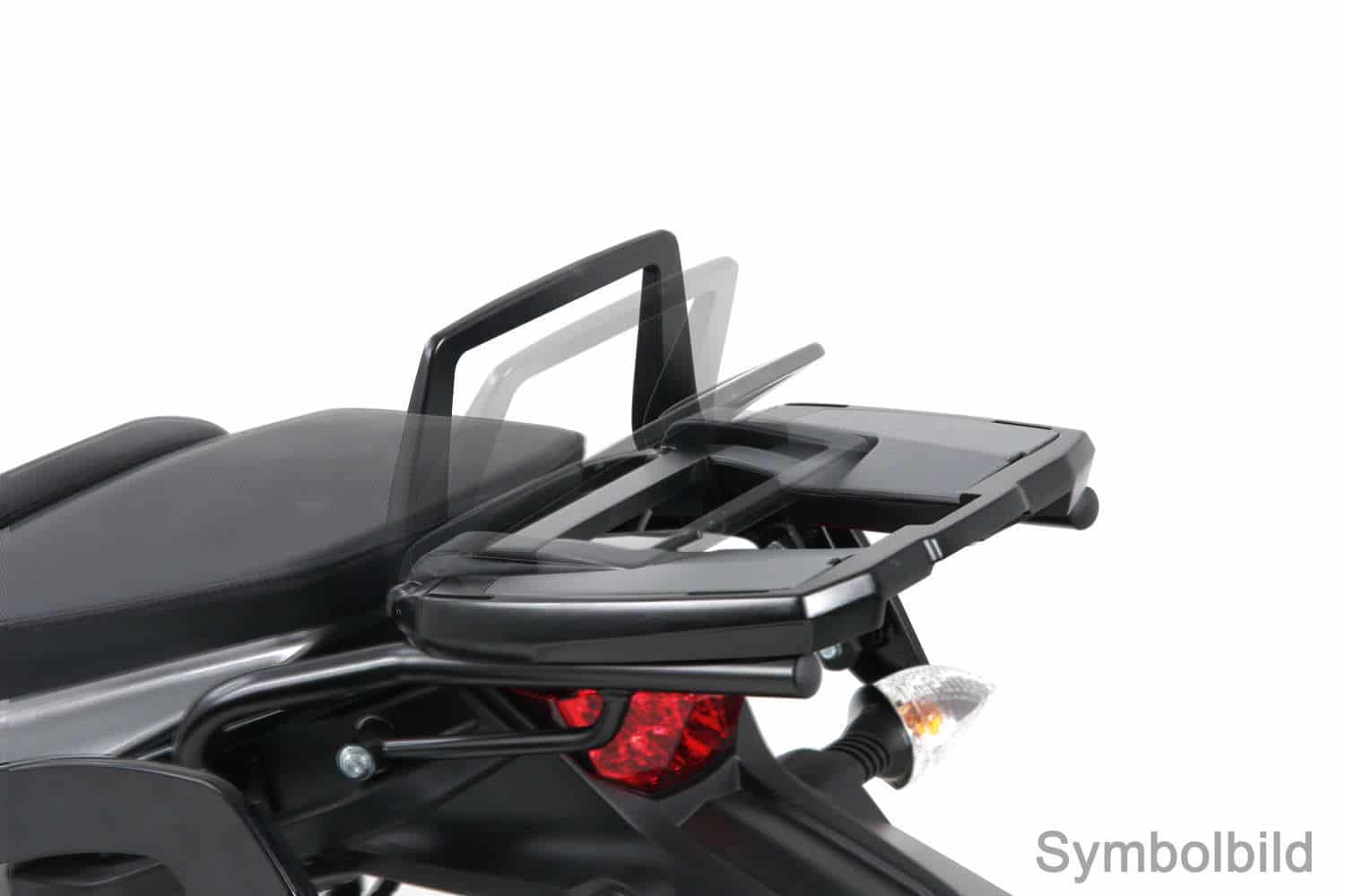 Easyrack Topcaseträger schwarz für BMW F 650 GS Twin /F 700 GS Hepco & Becker
