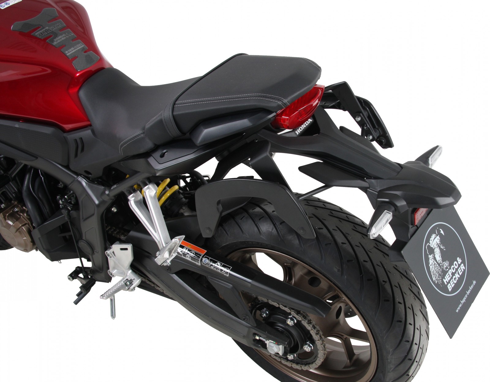 C-Bow Seitenträger anthrazit für Honda CB 650 R (19-20) Hepco & Becker