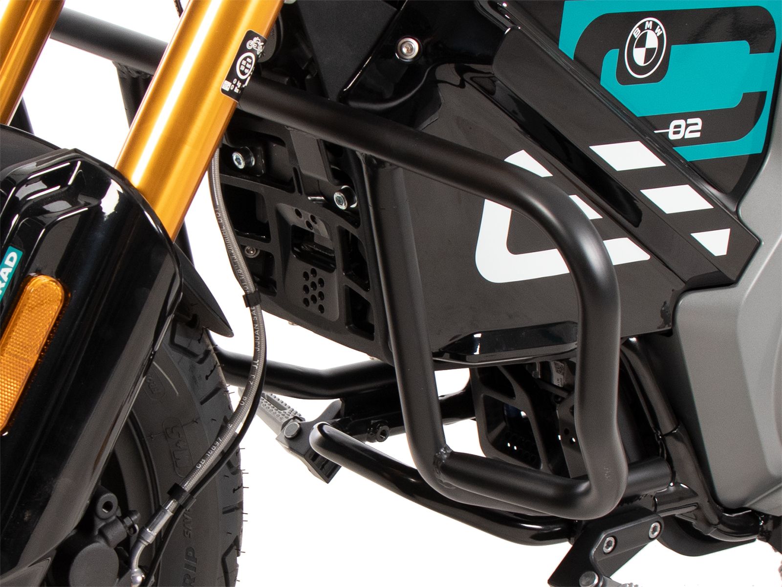 Motorschutzbügel schwarz für BMW CE 02 (23-) Hepco & Becker