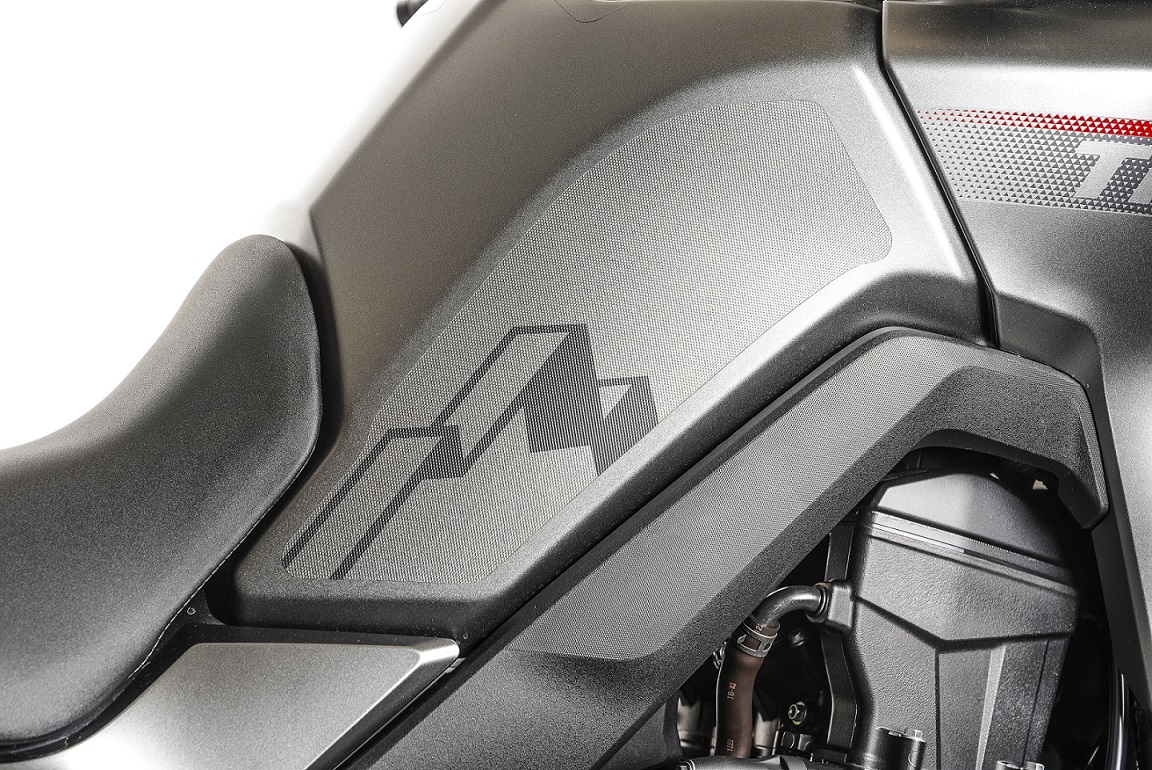 Seitliche Tankprotektoren Grau für Honda XL 750 Transalp (23-) Original