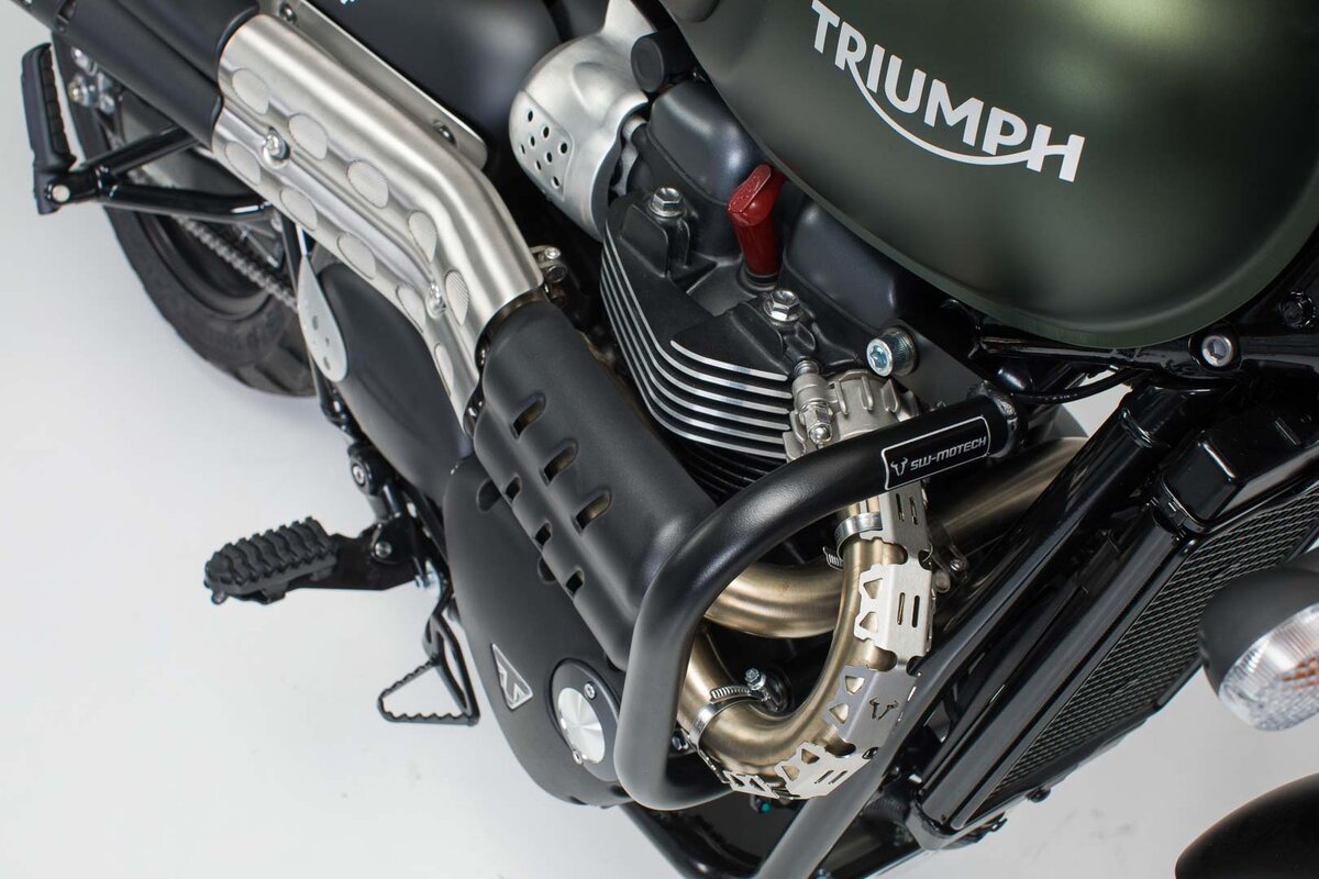 SW-Motech Sturzbügel für schwarz für Triumph Street Scrambler, Bonneville Bobber /Speedmaster