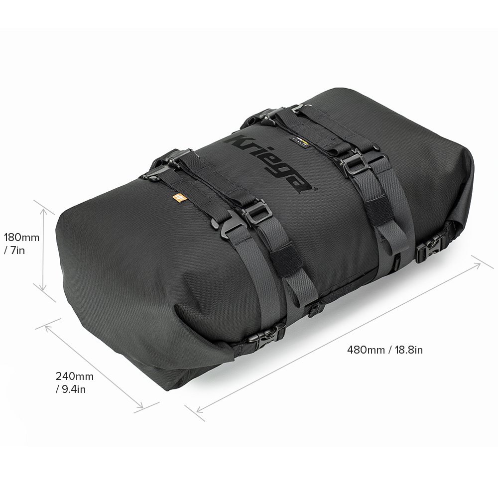 Kriega Rollpack 20 Liter - lime / gelb