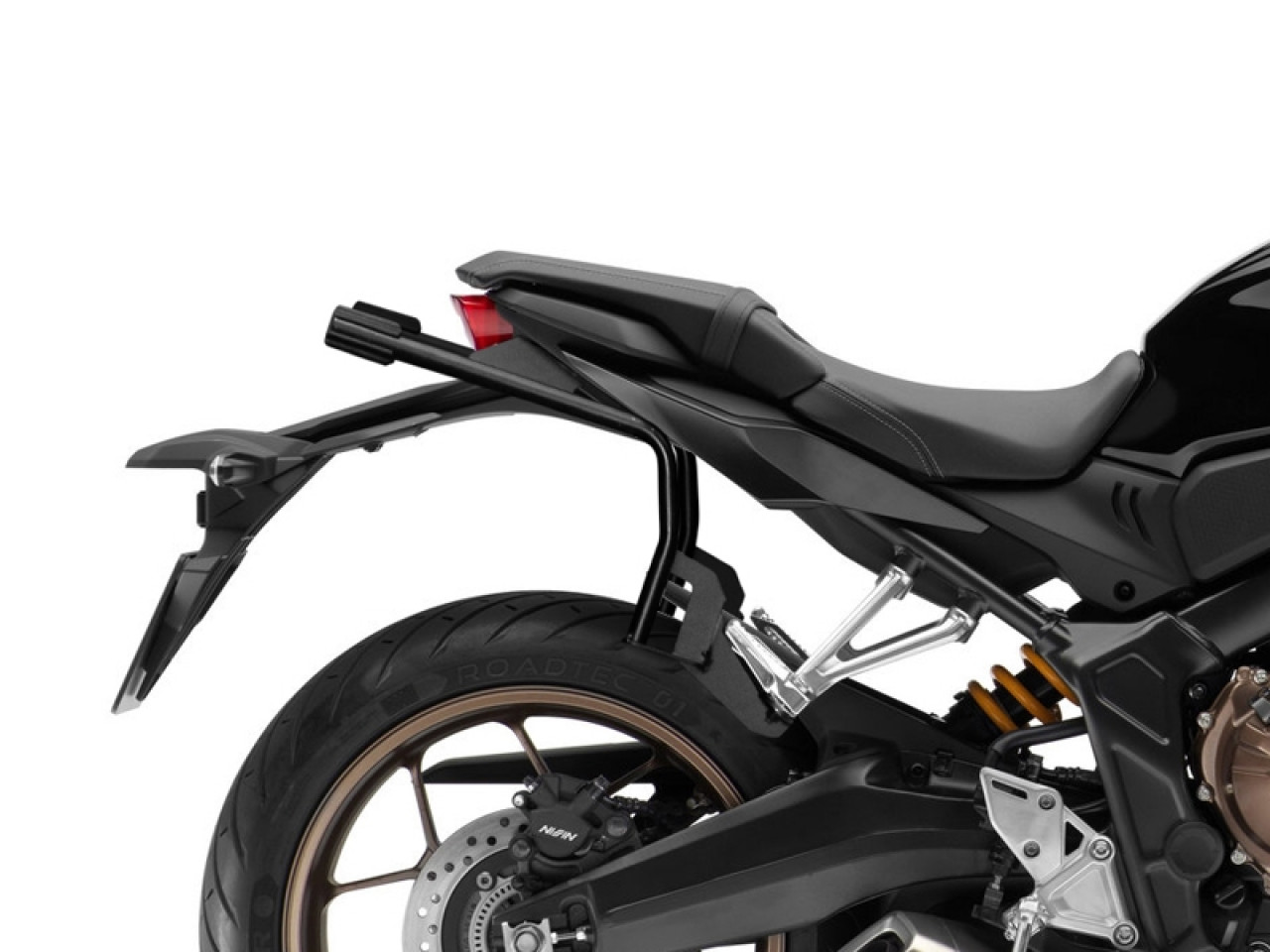 Shad Seitenkofferträger 3P System schwarz lackiert für Honda CB / CBR 650 R (19-20)