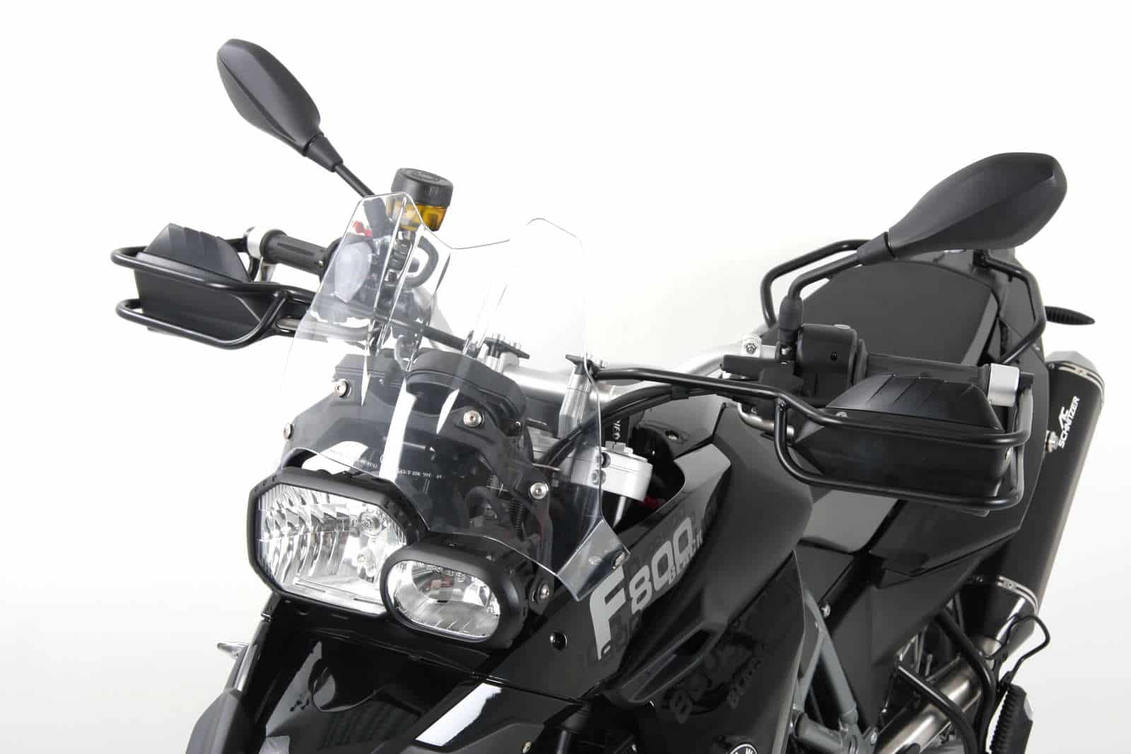 Griffschutz schwarz für BMW F 650 GS Twin (08-11)/F 800 GS (08-18) Hepco & Becker