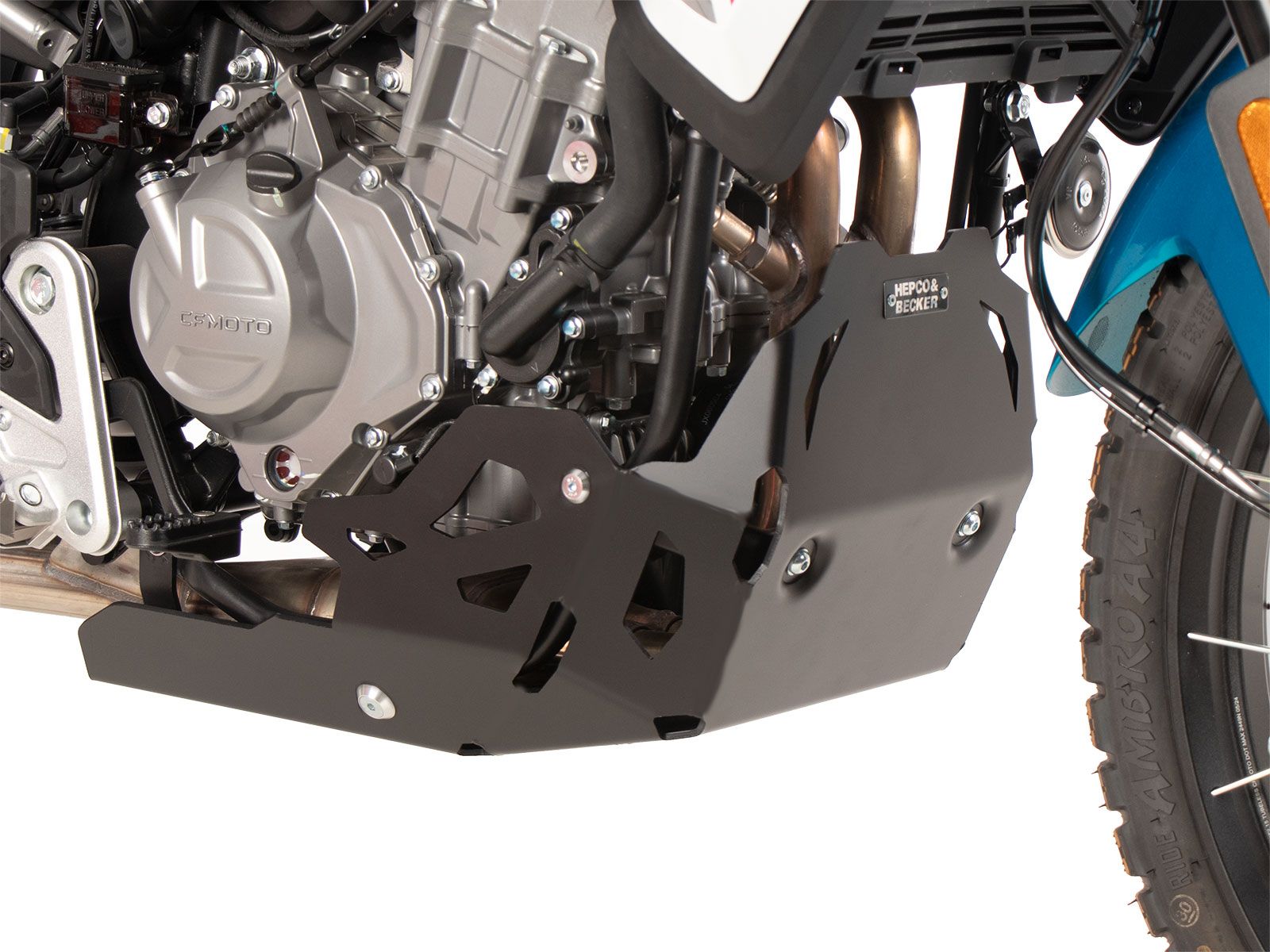 Motorschutzplatte schwarz für CFMoto 450 MT (24-) Hepco & Becker