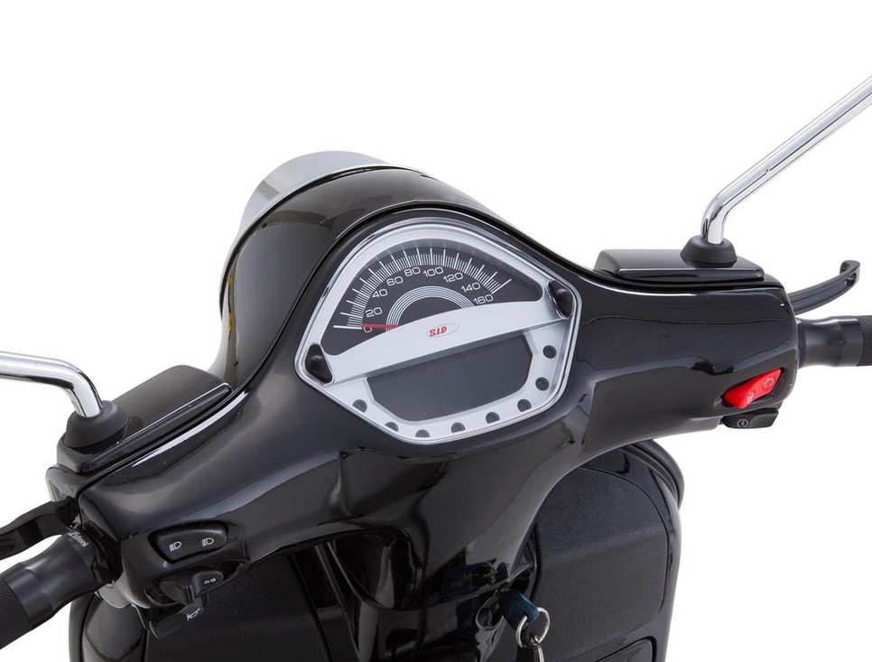 Drehzahlmesser/Tacho für Vespa GTS 250ccm (-'13), silber