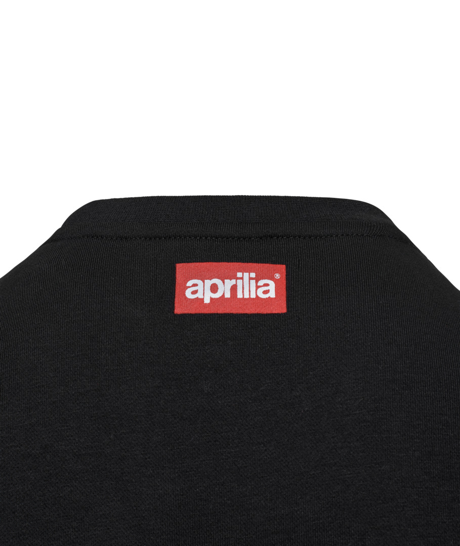Aprilia Sweat Shirt Kollektion 2024 Unisex schwarz