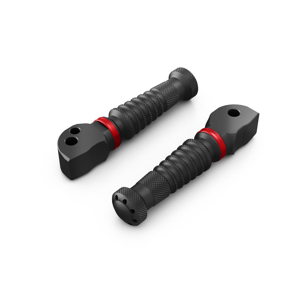 Custom-Fußrasten für Beifahrer rot Original Yamaha