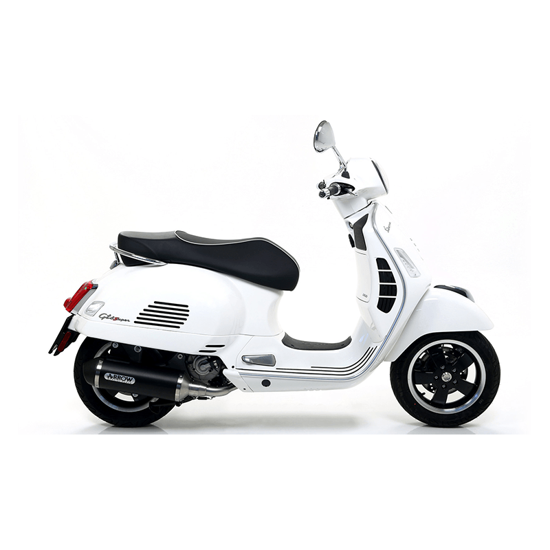 ARROW Auspuff DARK URBAN für Vespa GTS300 (17-)