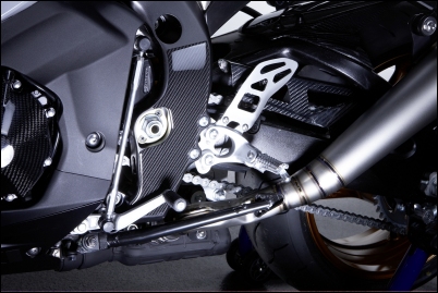 Rahmenschutz, Carbon Optik für Suzuki GSX-R1000 BJ. 2009-2011/ 2012-2016