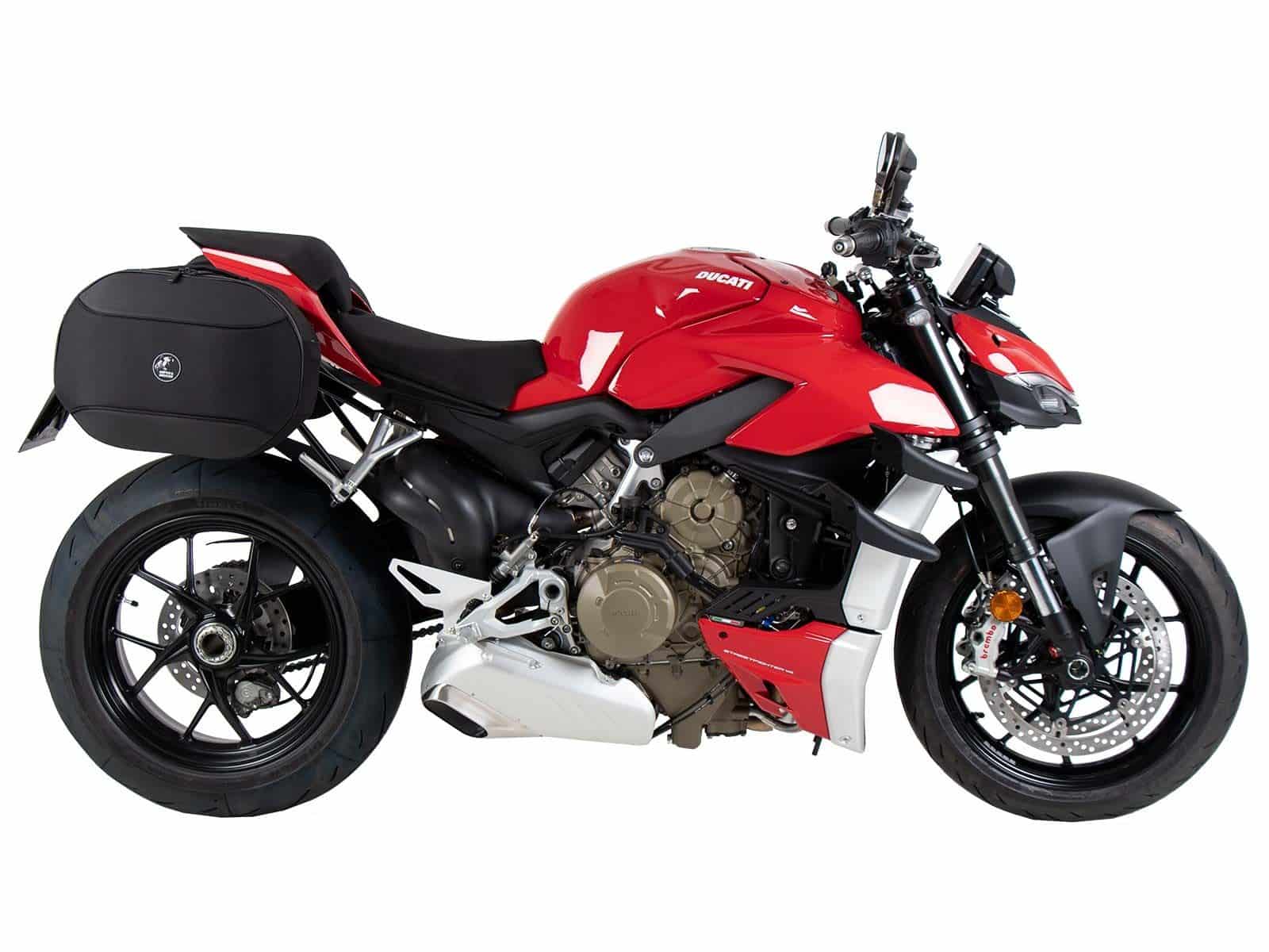 C-Bow Seitenträger schwarz für Ducati Panigale V4 /S /R (18-24) Hepco & Becker