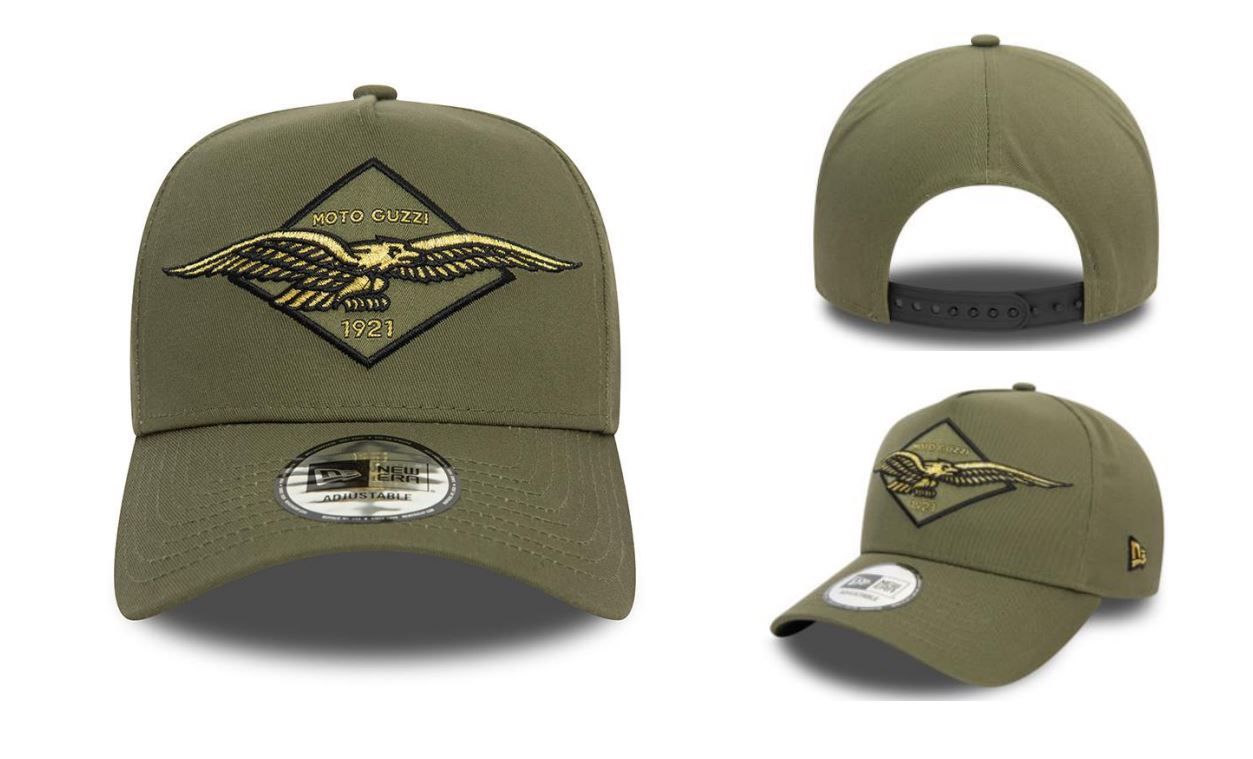 Moto Guzzi Basecap New Era grün