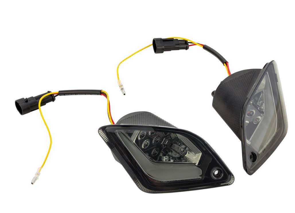 Blinker Kit vorne & hinten für Vespa GTS/​GTS Super/​GTV/​GT 60/​GT/​GT L ('03-'13), getönt