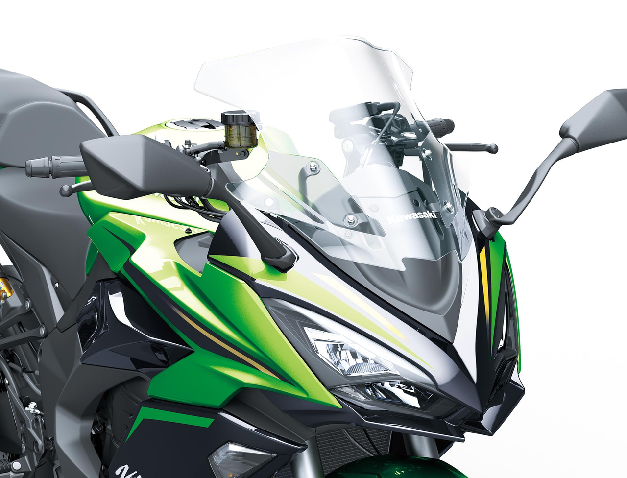 Große klare Windschutzscheibe für Kawasaki Ninja 1100 SX / SE Original Kawasaki