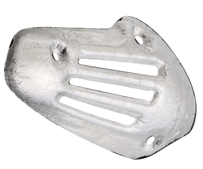 Hitzeschild Auspuff für Vespa Primavera/​Sprint 50-150ccm 4T AC ('16-), Carbon