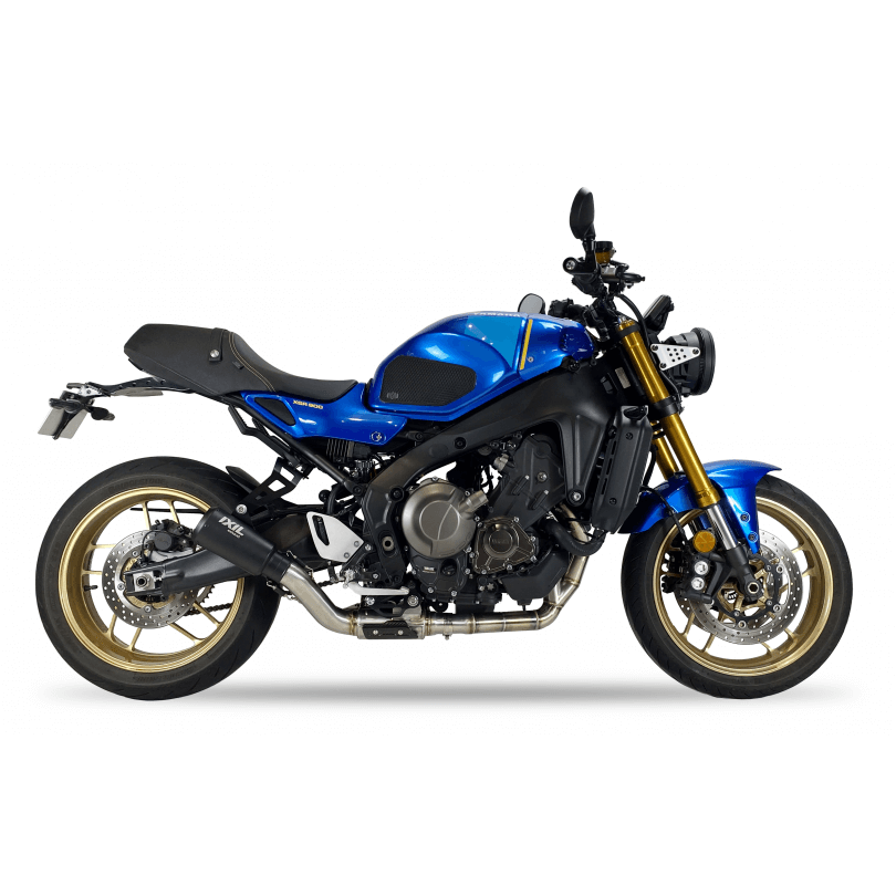 IXIL RB Komplettanlage für Yamaha XSR 900, Edelstahl schwarz, E-geprüft, Euro5