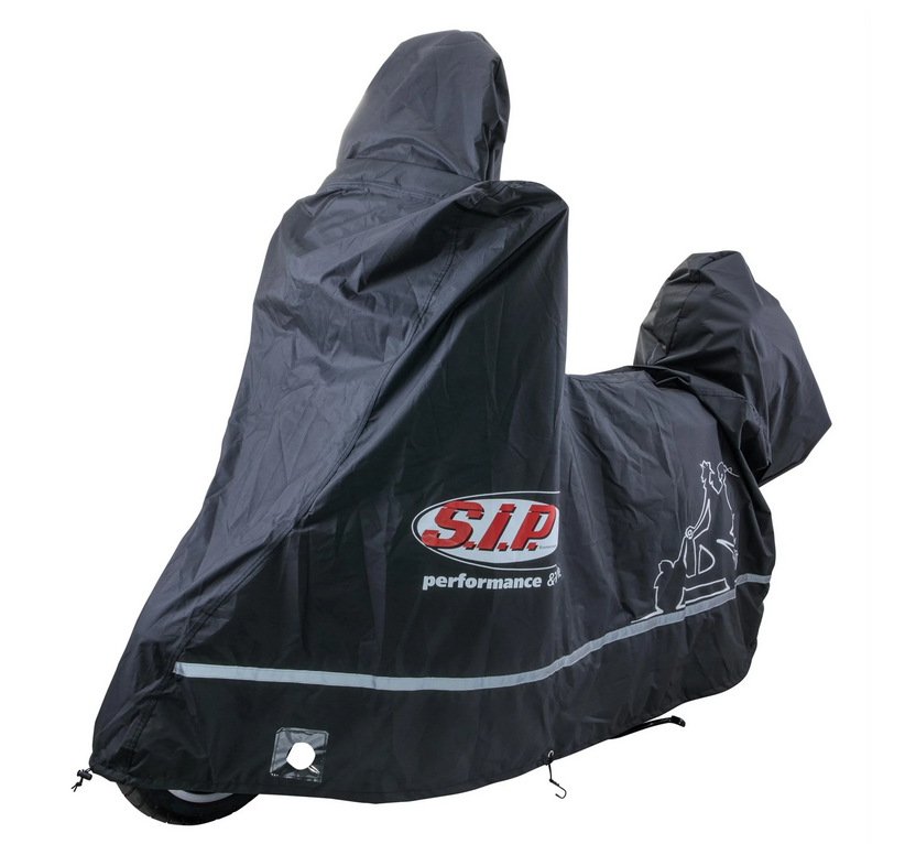 Faltgarage Outdoor PREMIUM 2.0 für Vespa GTS/​GTV/GT, Größe XL, schwarz