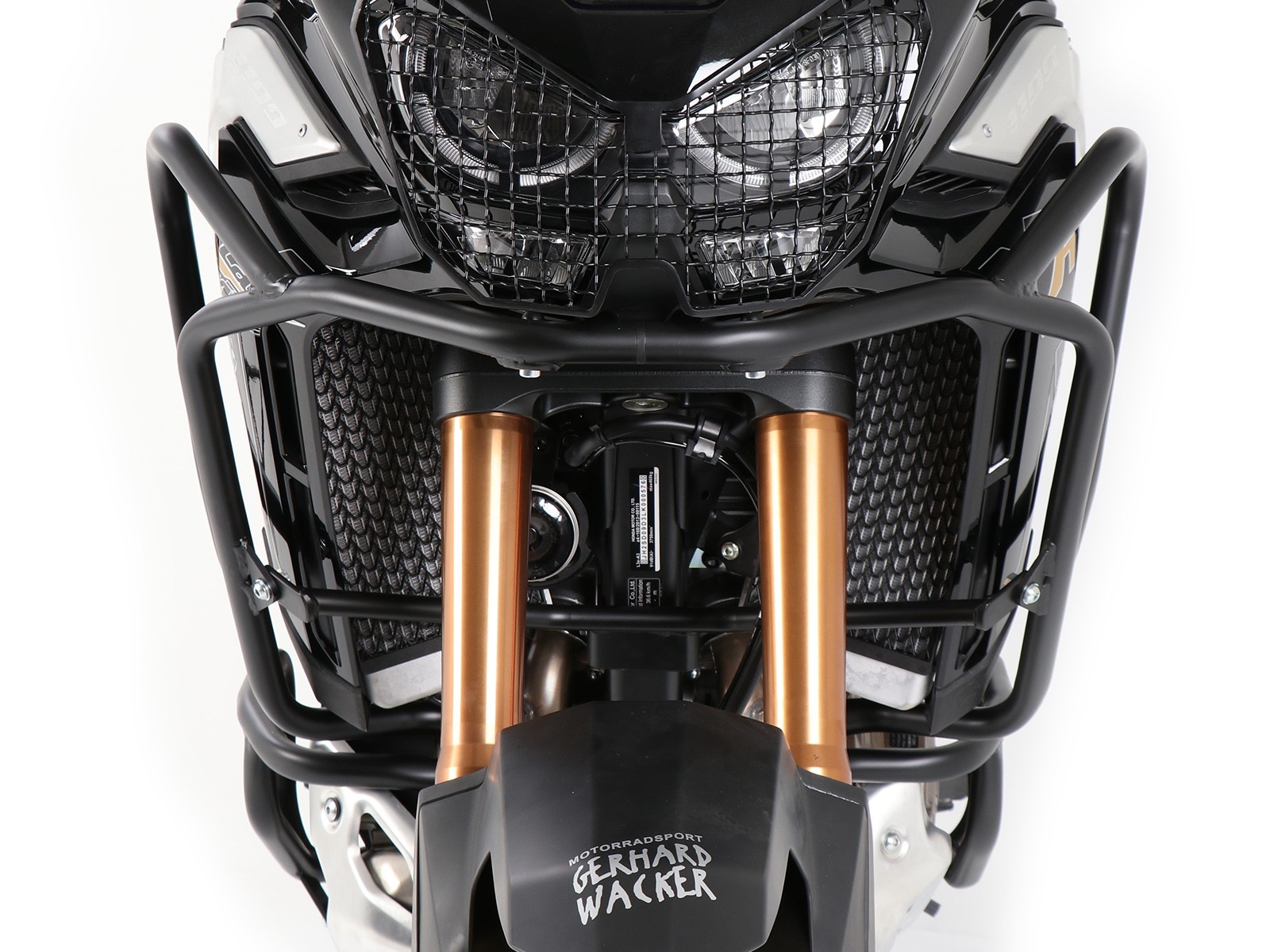 Tankschutzbügel schwarz für Honda CRF 1100 Africa Twin Adventure Sports Sports (20-23)
