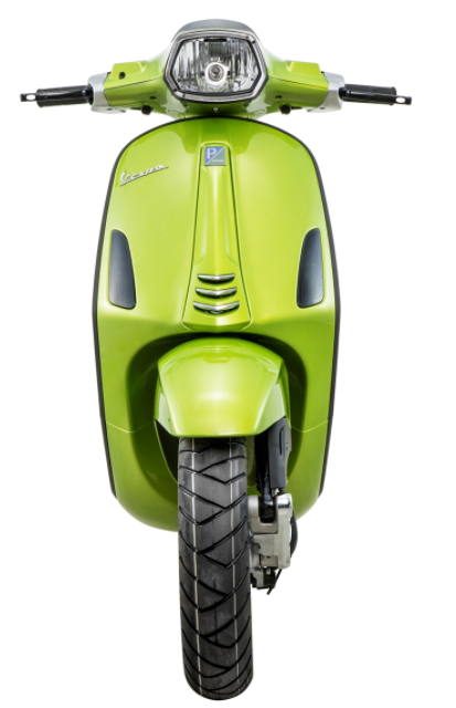 Lampenring schwarz glänzend LED Leuchtring für Vespa Sprint 50ccm 2T/​4T ('13-'18)