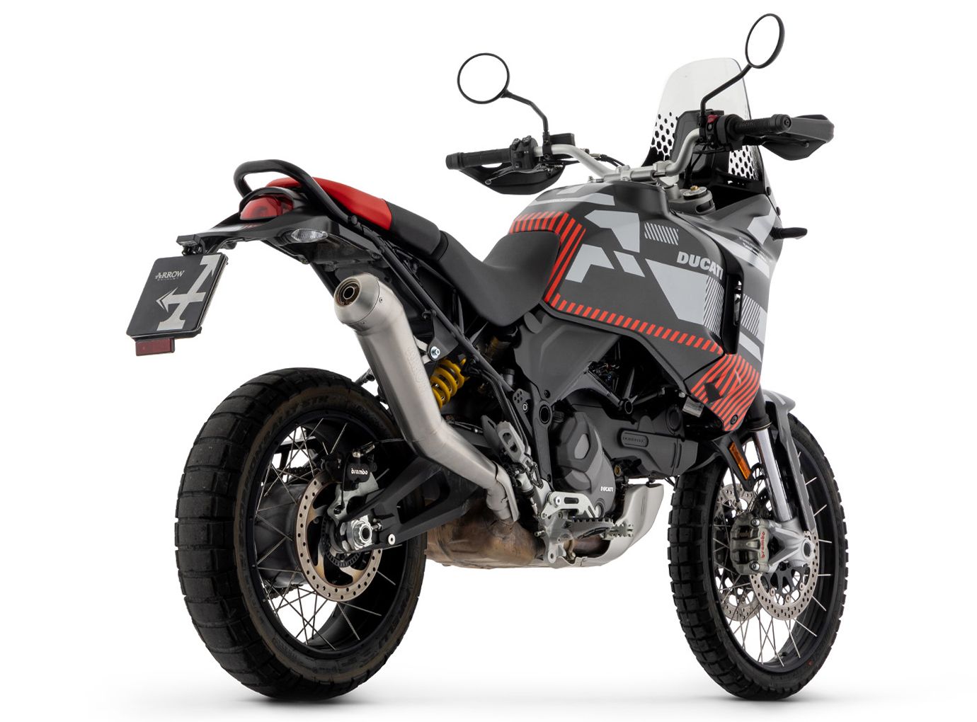 ARROW DAKAR REPLICA Auspuff für Ducati Desert X