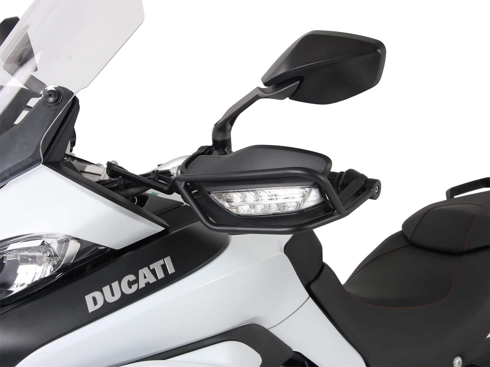 Griffschutz Set schwarz für Ducati Multistrada 950 /S (17-21) Hepco & Becker