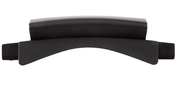 Verbindungsstück Monoschlitzrohr Beinschild schwarz matt für Vespa Primavera/​Sprint 50-150ccm
