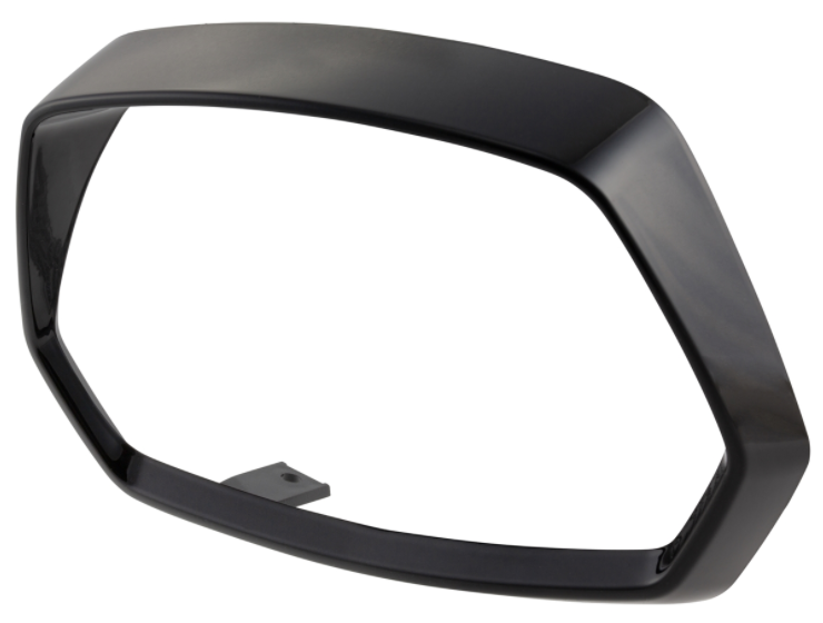 Lampenring für Vespa Sprint  50-150ccm ('18-), schwarz glänzend