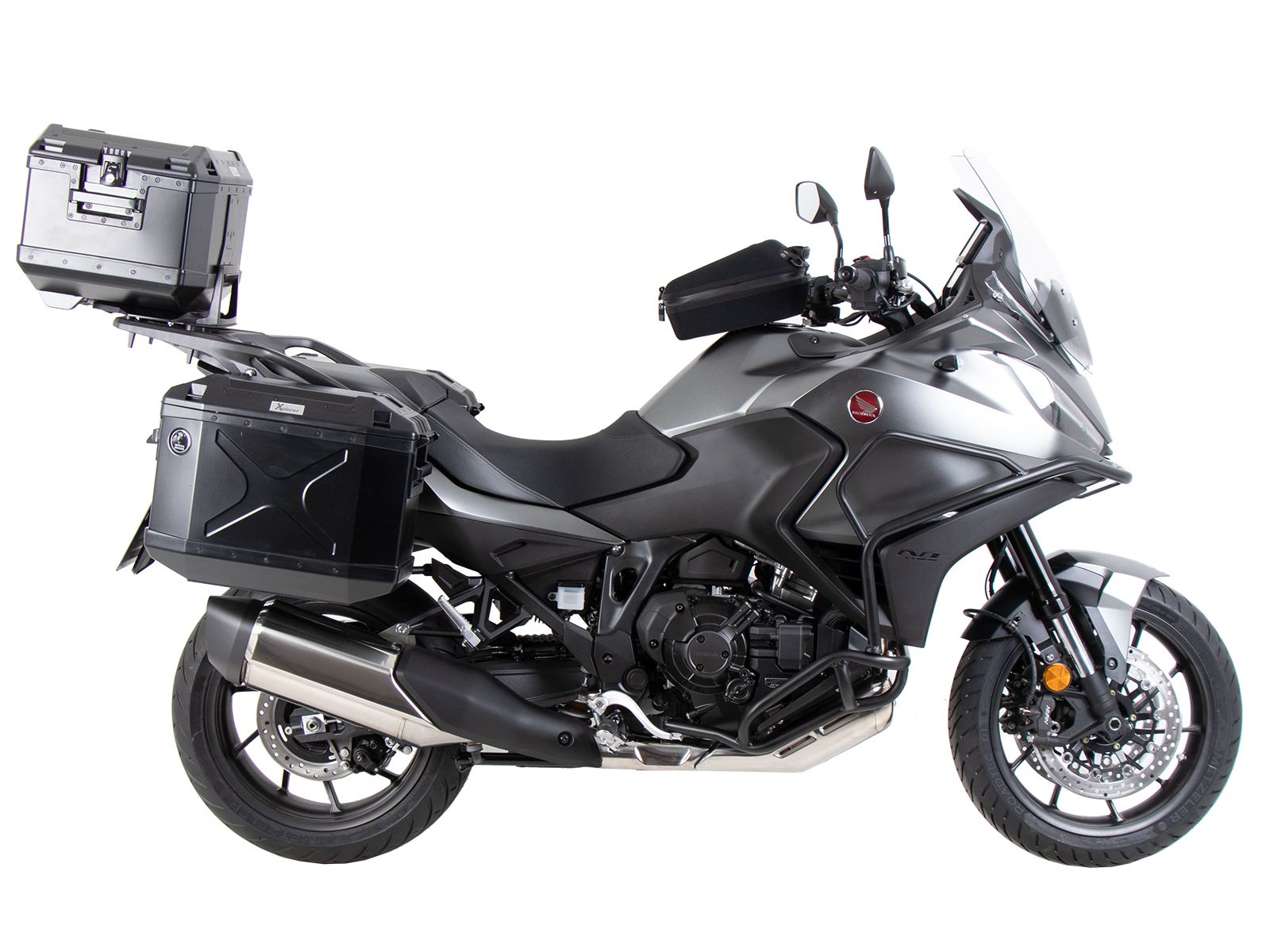 Easyrack Topcase-Träger für Originalgepäckbrücke für Honda NT 1100 (22-24) Hepco & Becker