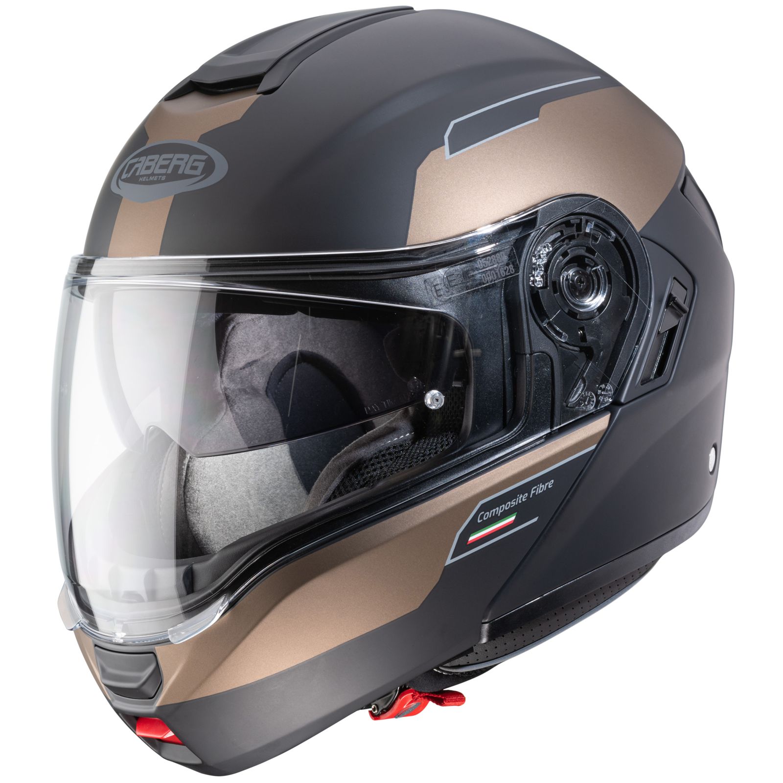 Caberg Helm Levo Prospect, matt-schwarz/bronze