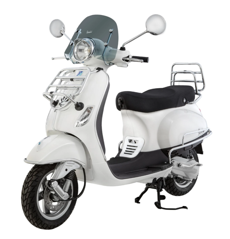 Sturzbügel FA ITALIA Seitenhaube für Vespa LX/​LXV/S 50-150ccm, chrom