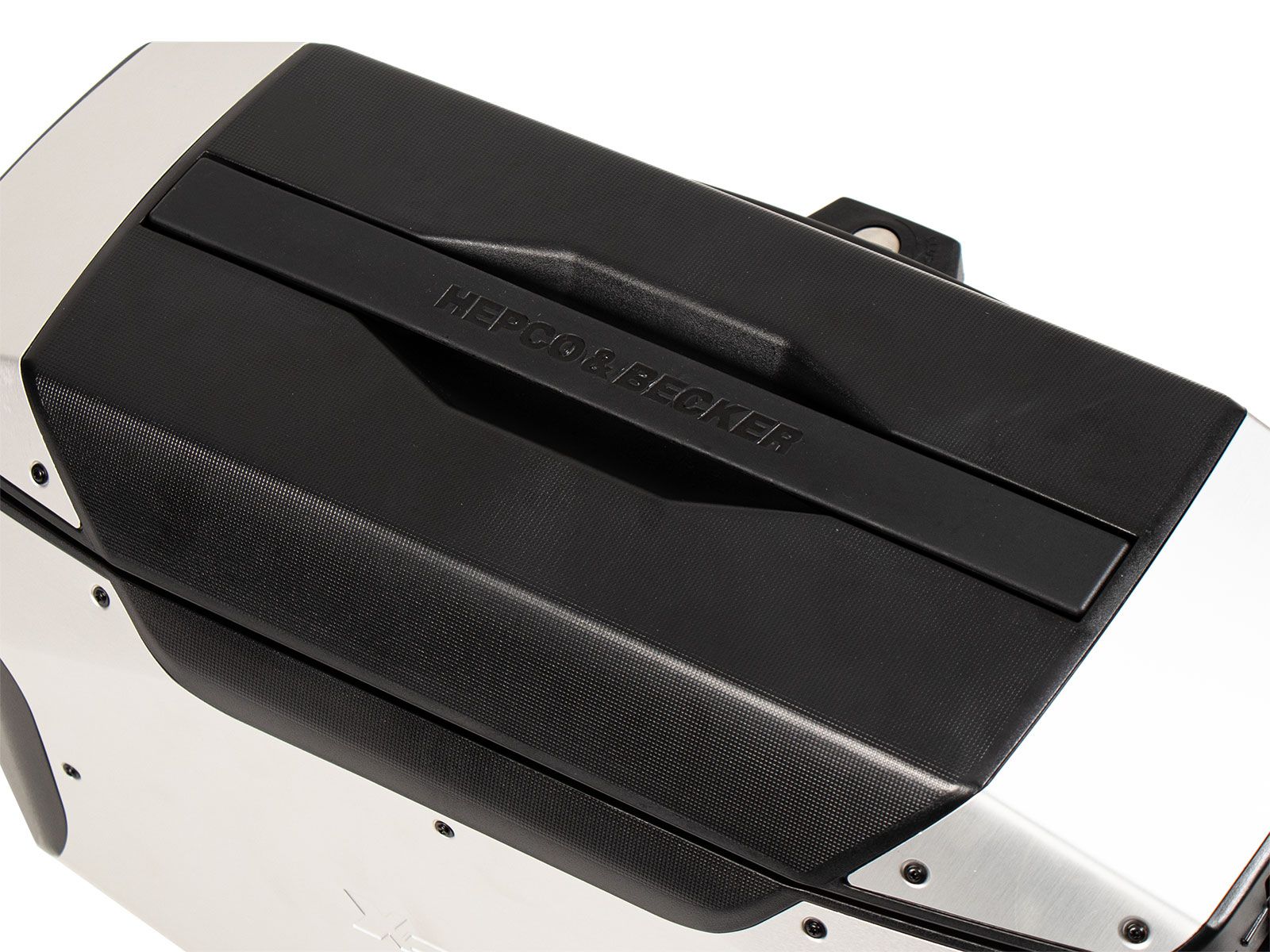 Xcore Seitenkoffer silber für C-Bow Halter Hepco & Becker
