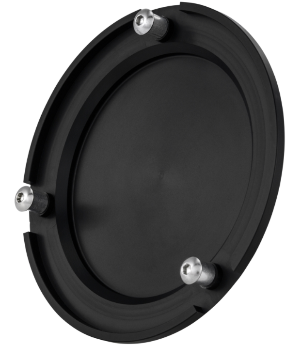 Abdeckung Variodeckel für Vespa Primavera/​Sprint 125-150ccm i.e. 3V 4T AC, schwarz matt