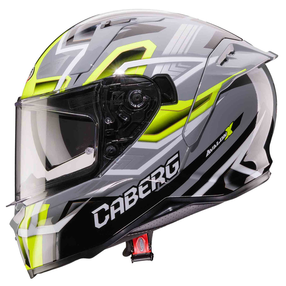 Caberg Helm Avalon X Brama grau/schwarz-fluo-gelb