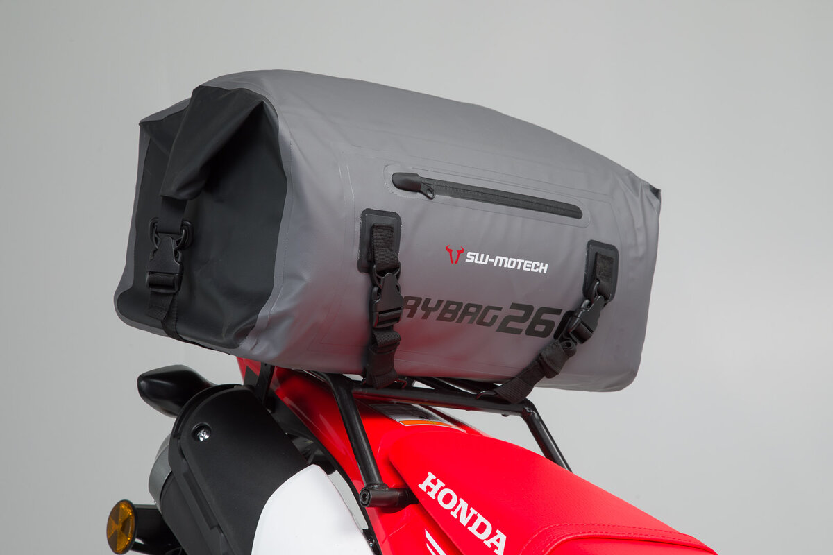 SW-Motech Drybag 260 Hecktasche für Kawasaki ZZ-R 1400, grau / schwarz