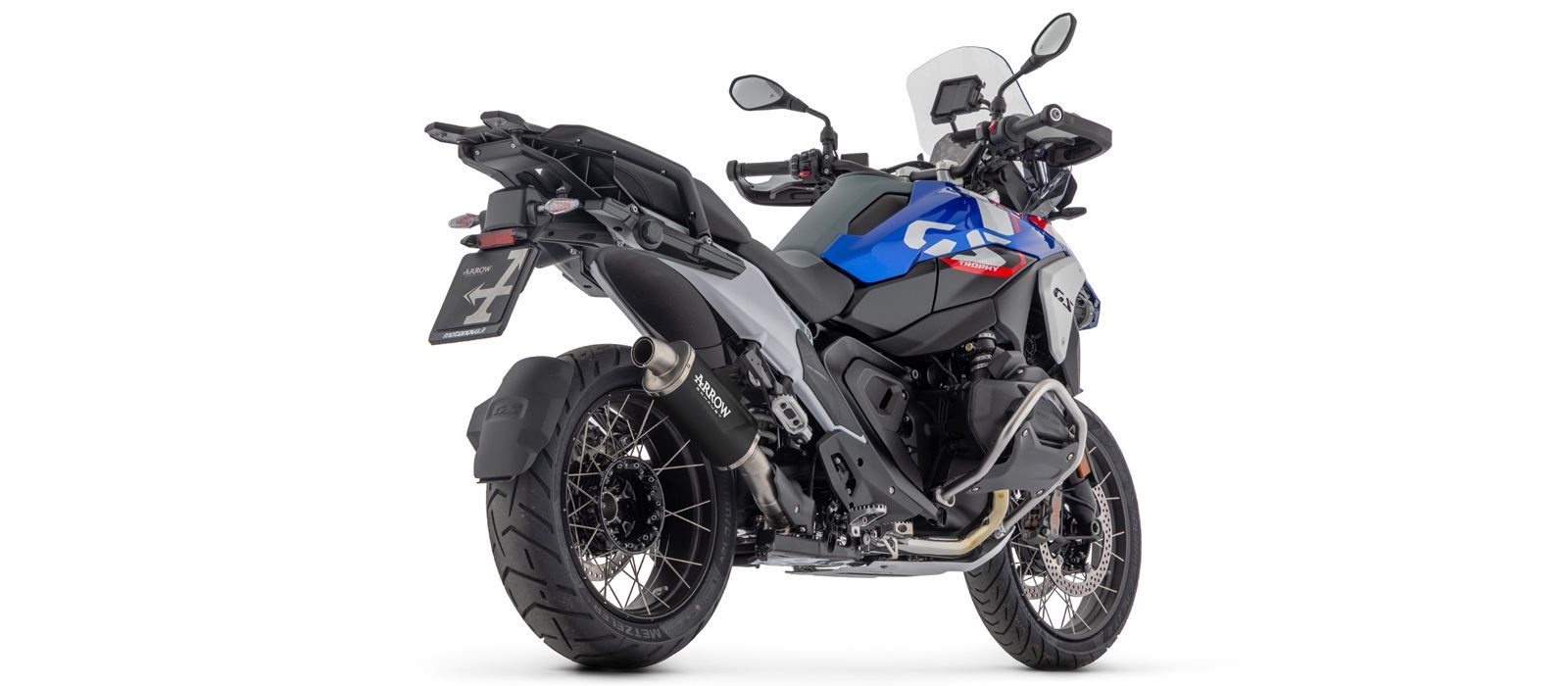 ARROW Auspuff INDY RACE EVO DARK Aluminium schwarz für BMW R 1300 GS /R 1300 R /R 1300 RS