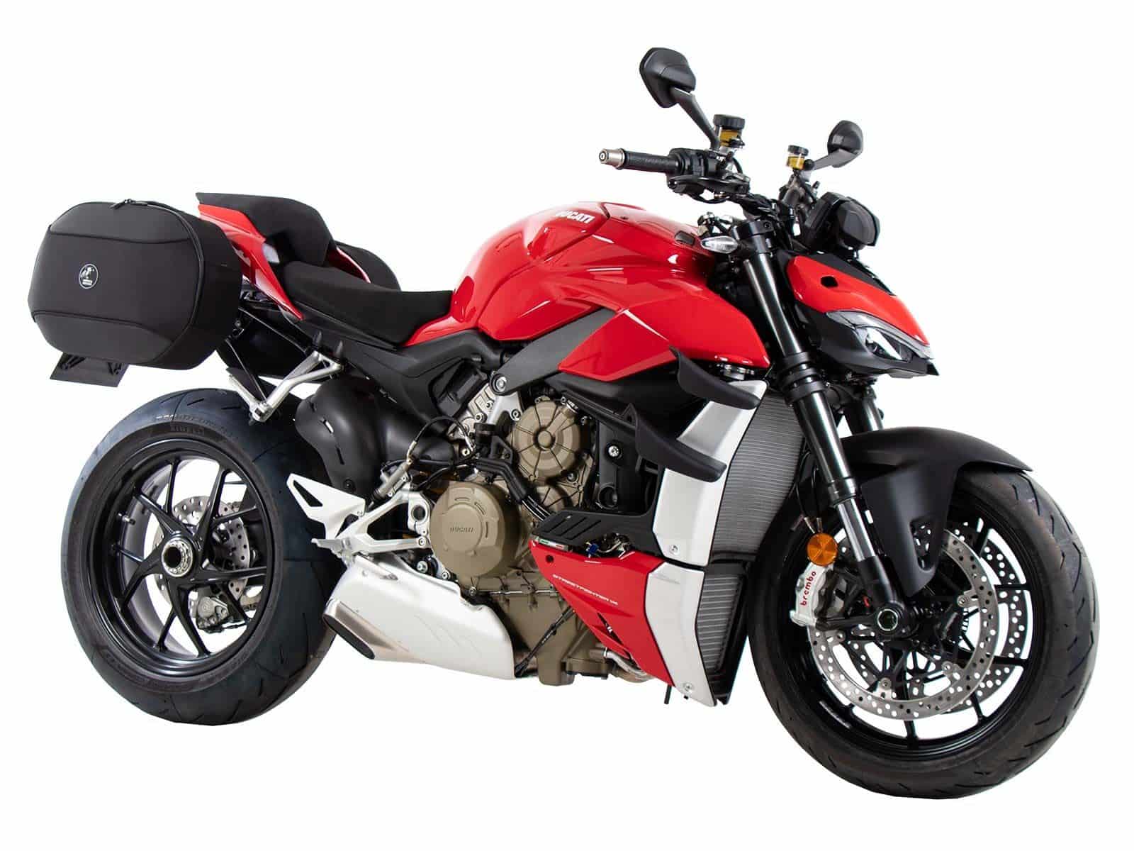 C-Bow Seitenträger schwarz für Ducati Panigale V4 /S /R (18-24) Hepco & Becker